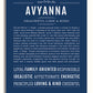 Frame Options | Midnight Blue | White Frame, Matted