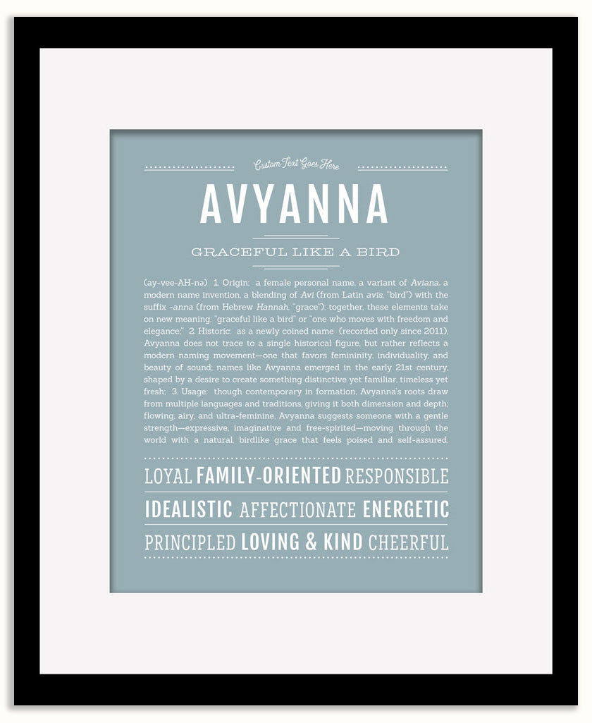 Avyanna | Name Art Print