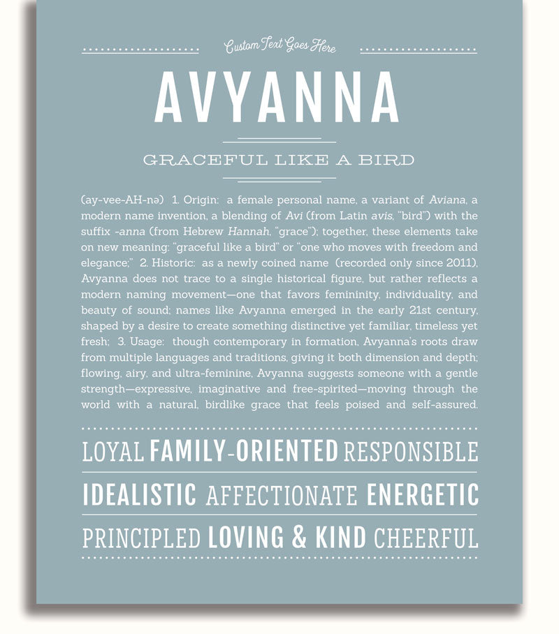 Frame Options | Powder Blue | White Frame, Matted