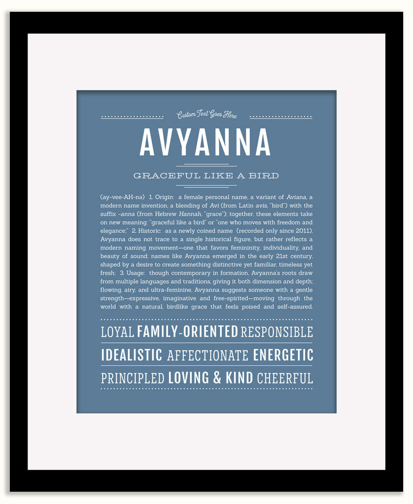 Avyanna | Name Art Print