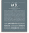 Axel | Name Art Print – Name Stories