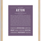 Axton | Name Art Print