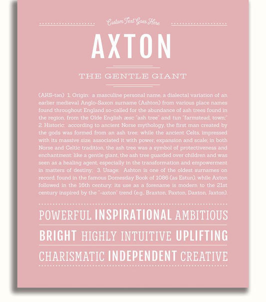 Frame Options | Dusty Rose | No Frame