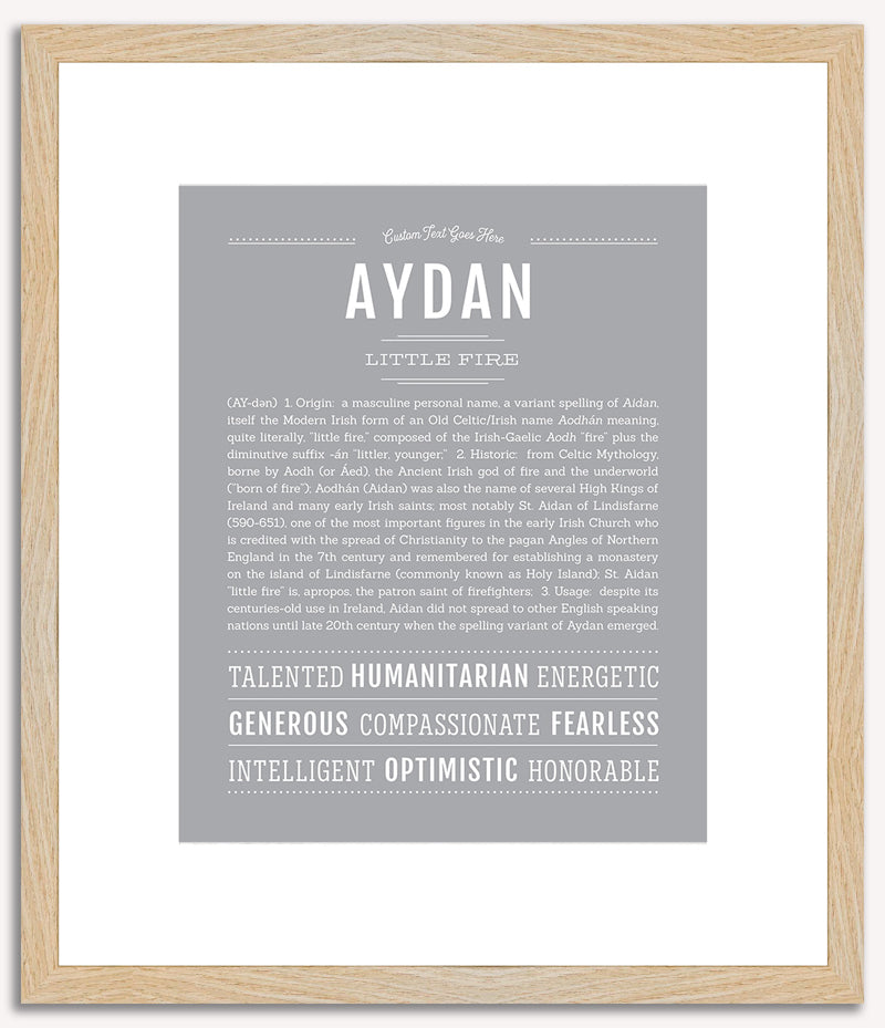 Aydan | Name Art Print