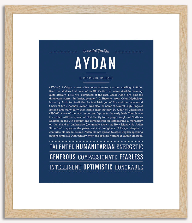 Aydan | Name Art Print