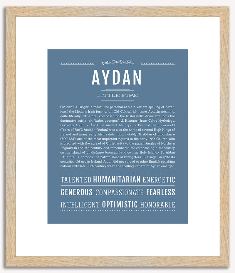 Aydan | Name Art Print