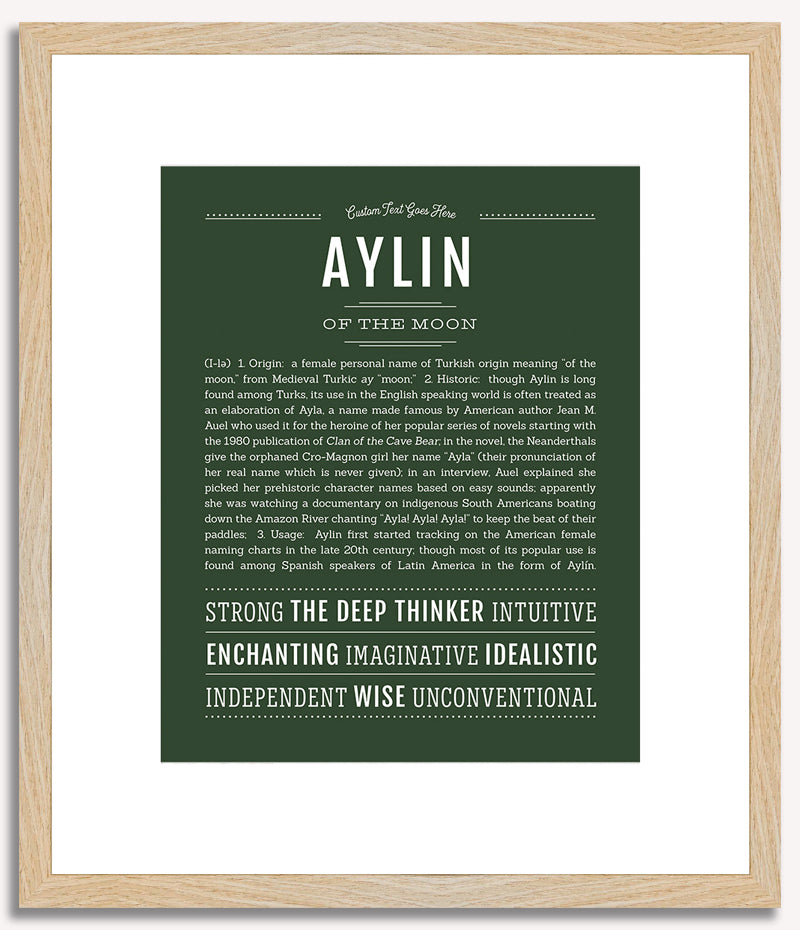 Aylin | Name Art Print