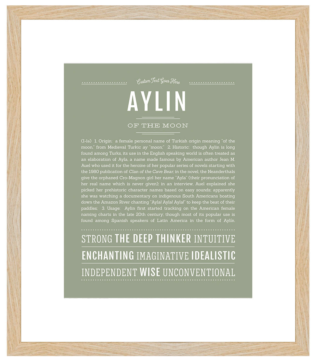 Aylin | Name Art Print