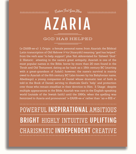 Frame Options | Terra Cotta | No Frame