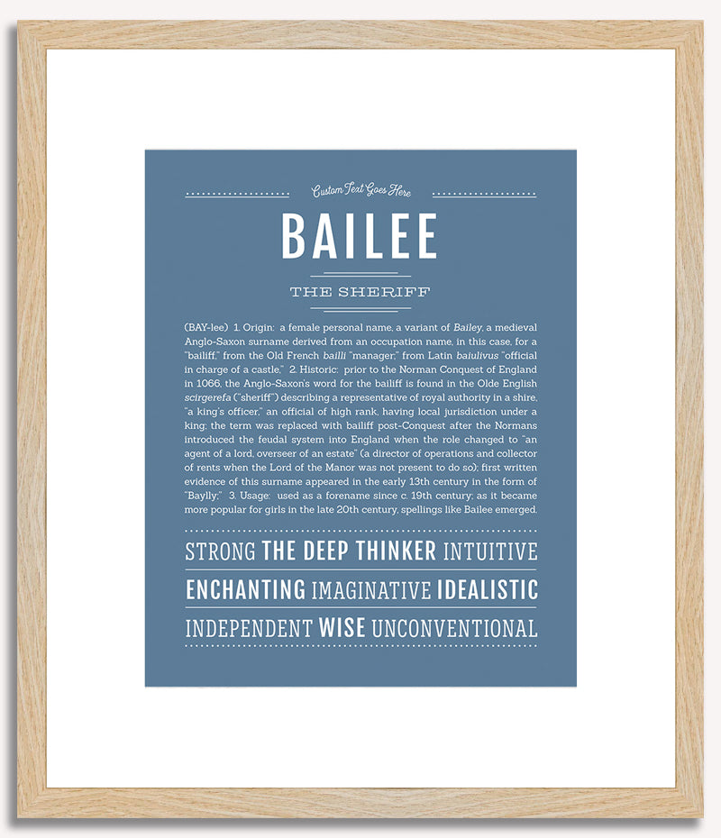 Bailee | Name Art Print