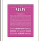 Frame Options | Dark Pink | White Frame, Matted