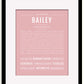 Frame Options | Dusty Rose | Black Frame, Matted