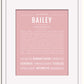 Frame Options | Dusty Rose | White Frame, Matted