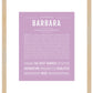 Frame Options | Lilac | Maple Frame, Matted