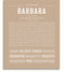 Barbara Personalized Name Meaning Art Prints Name Stories barbara-personalized-name-meaning-art-prints-name-stories