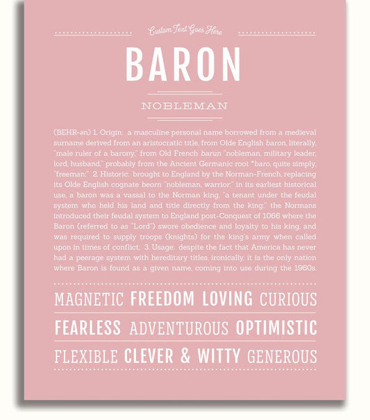 Frame Options | Dusty Rose | No Frame