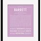 Frame Options | Lilac | Black Frame, Matted