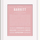 Frame Options | Dusty Rose | White Frame, Matted