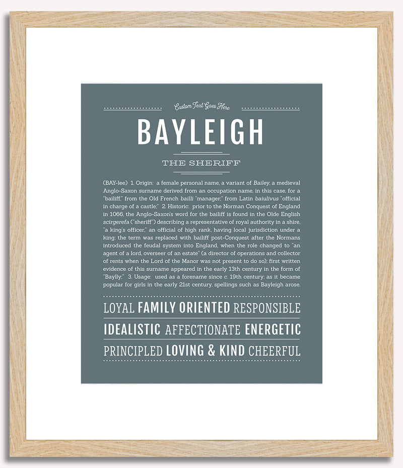 Bayleigh | Name Art Print