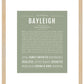 Bayleigh | Name Art Print