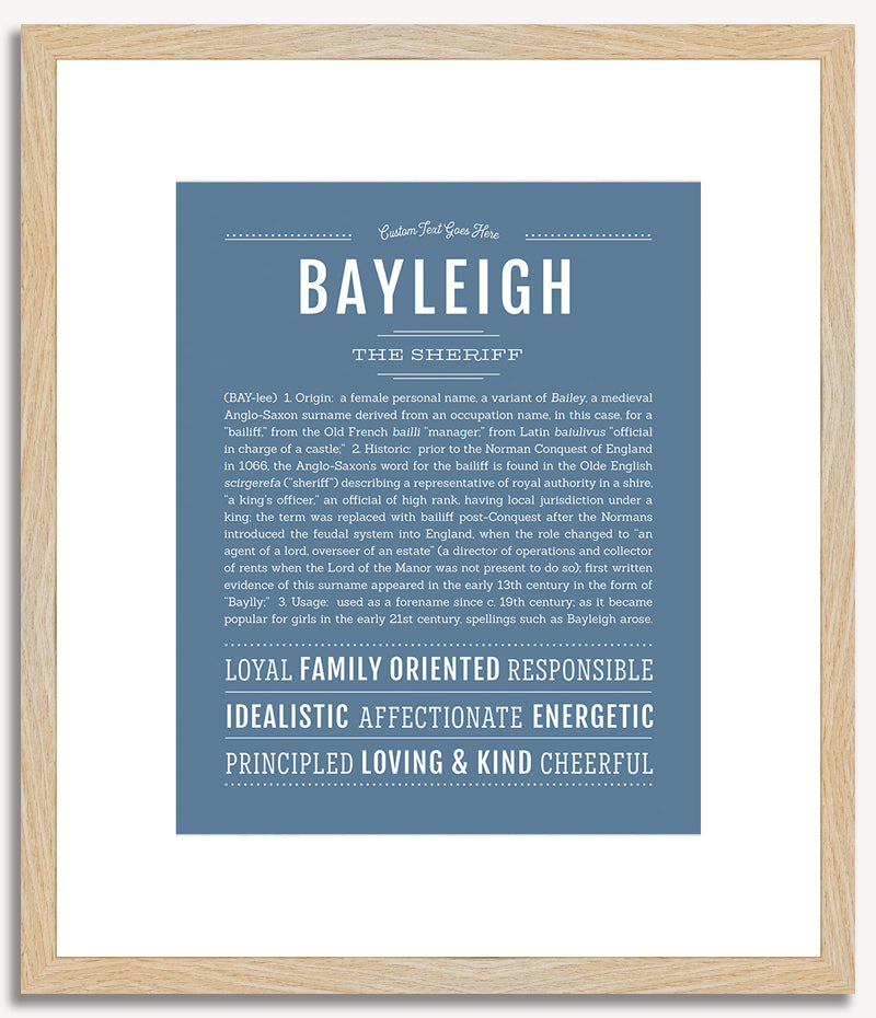 Bayleigh | Name Art Print