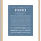 Beatrix | Name Art Print