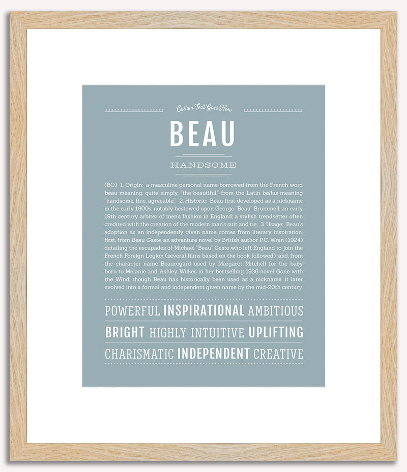 Beau | Name Art Print