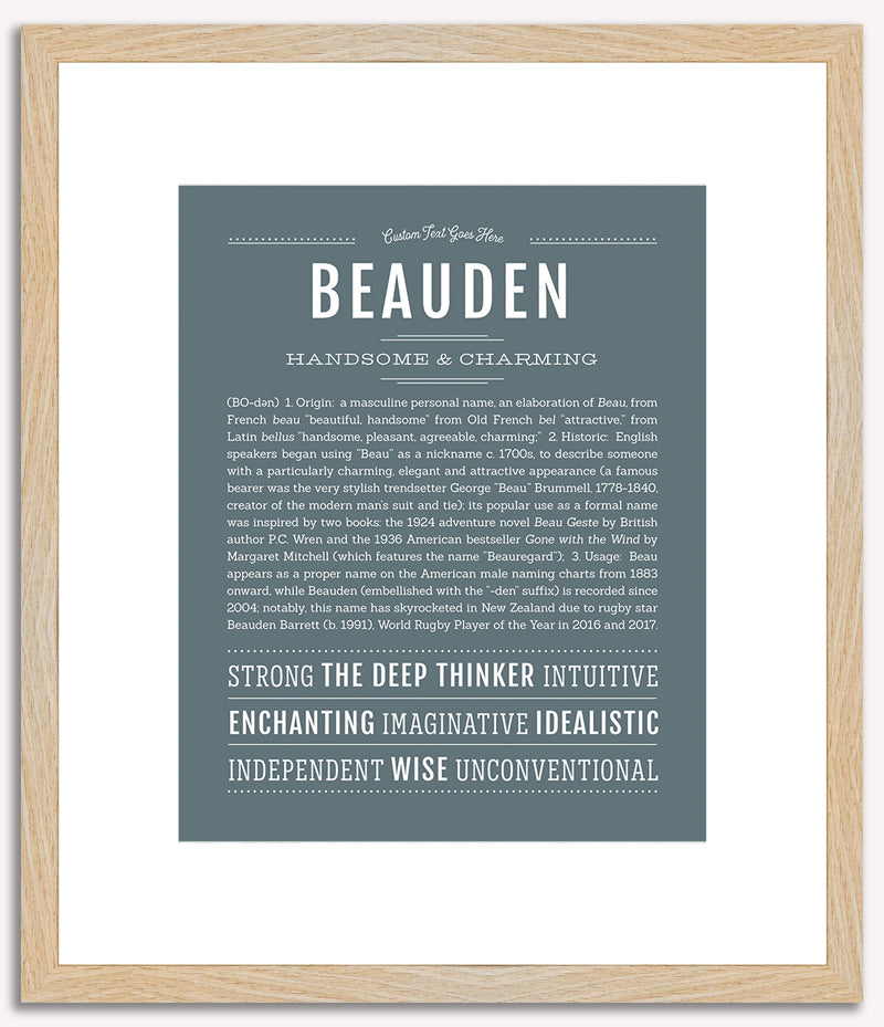 Beauden | Name Art Print