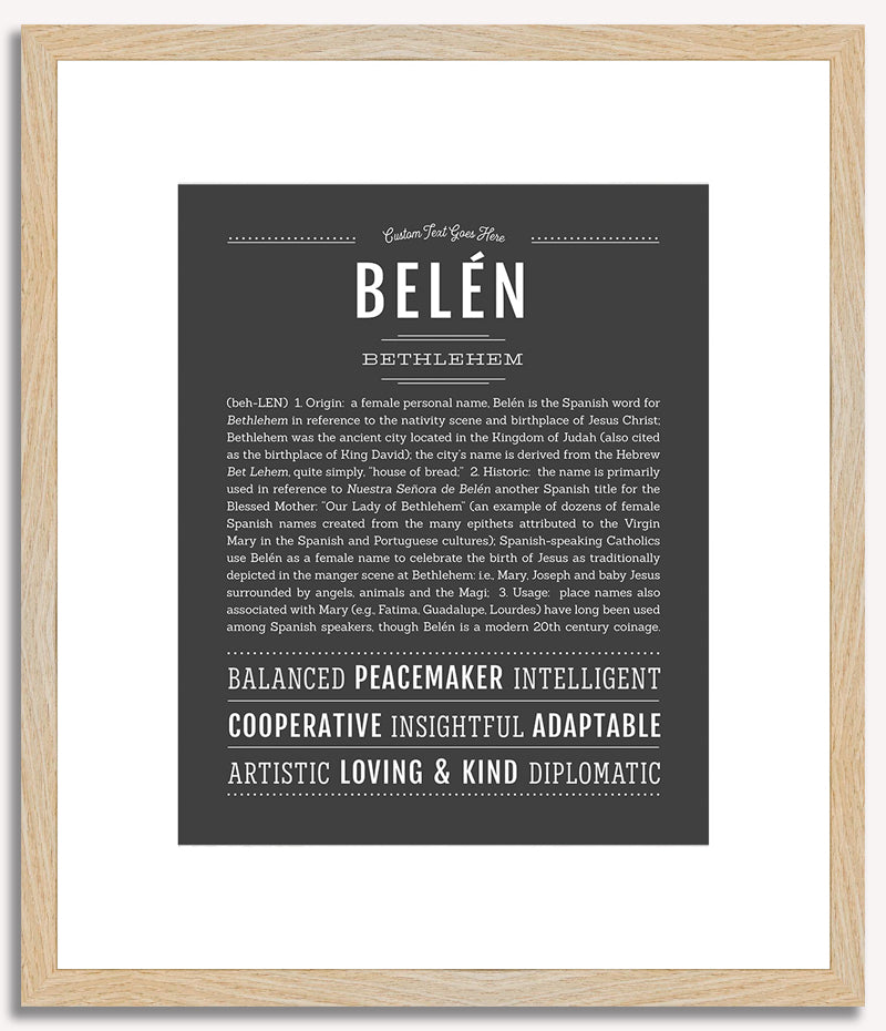 Belen | Name Art Print