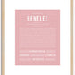 Bentlee | Name Art Print