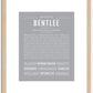 Bentlee | Name Art Print