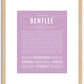 Bentlee | Name Art Print