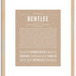 Bentlee | Name Art Print