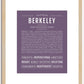 Berkeley | Name Art Print