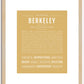 Berkeley | Name Art Print