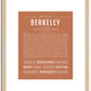 Berkeley | Name Art Print