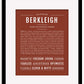 Berkleigh | Name Art Print