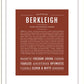 Berkleigh | Name Art Print