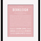 Berkleigh | Name Art Print