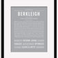 Berkleigh | Name Art Print