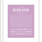 Berkleigh | Name Art Print