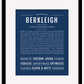 Berkleigh | Name Art Print