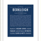 Berkleigh | Name Art Print