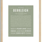 Berkleigh | Name Art Print