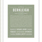 Berkleigh | Name Art Print