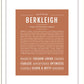 Berkleigh | Name Art Print
