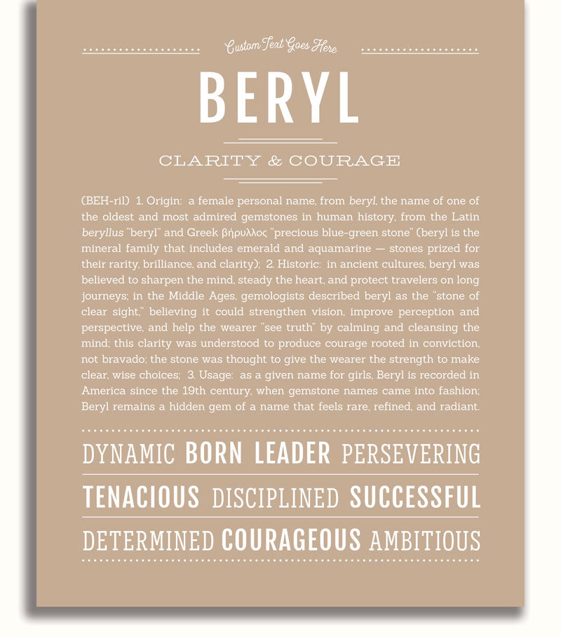 Frame Options | Tan | White Frame, Matted