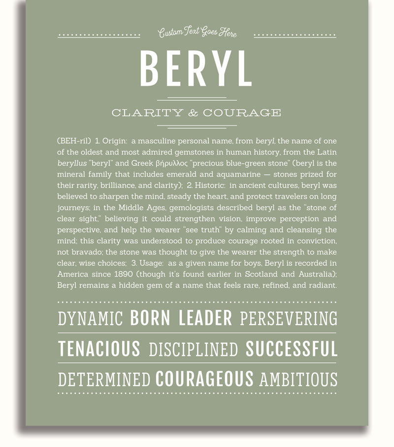 Frame Options | Sage | White Frame, Matted