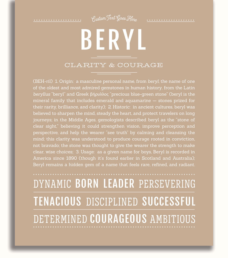 Frame Options | Tan | White Frame, Matted