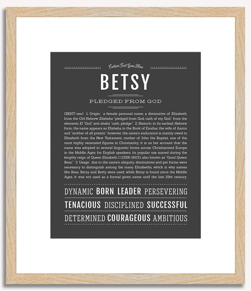 Betsy | Name Art Print